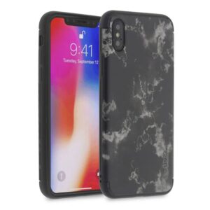 UNIQ Accessory Backcover voor Apple iPhone X-Xs - Print ZWART