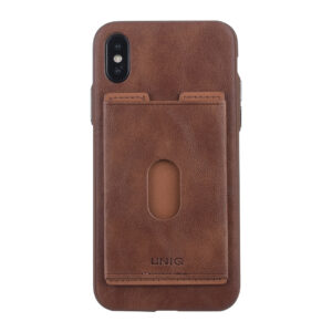 UNIQ Backcover voor iPhone X-Xs -  Bruin