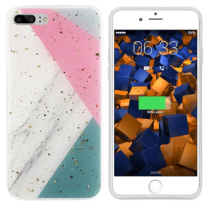BackCover Marble Glitter voor Apple iPhone SE 2020/8/7 Grijs