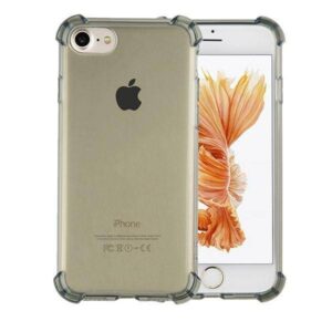 Backcover Shockproof TPU 1.5mm Apple iPhone SE 2020/8/7 Transparant Zwart