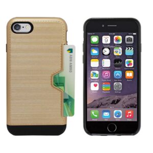Hoesje CardSkin Apple iPhone SE 2020/8/7 goud