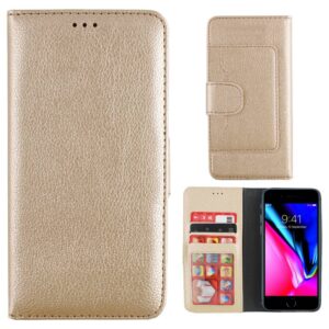 Wallet Case voor Apple iPhone SE 2020/8/7 Goud