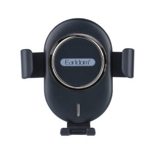 Draadloze snelle oplader en autohouder - Zwart