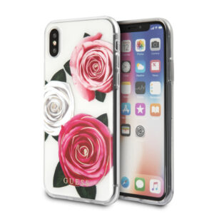 Guess Back Cover for Apple iPhone X-Xs - Transparent