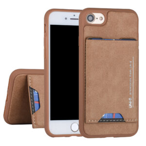 UNIQ Accessory Apple iPhone SE 2020/7-8 Groen Backcover hoesje Pasjeshouder