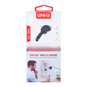 UNIQ Accessory ergonomische draadloos bluetooth oortje - Zwart