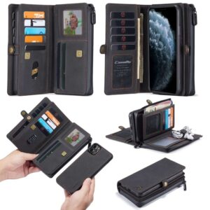 CaseMe Multi Wallet voor Apple iPhone 11 Pro Max Zwart