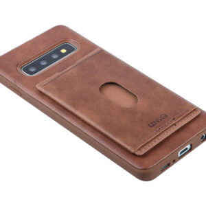 UNIQ Accessory hoesje voor Samsung Galaxy S10 - Bruin