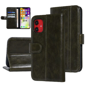 UNIQ Accessory-hoesje iPhone 11- Donker Groen- Zachte